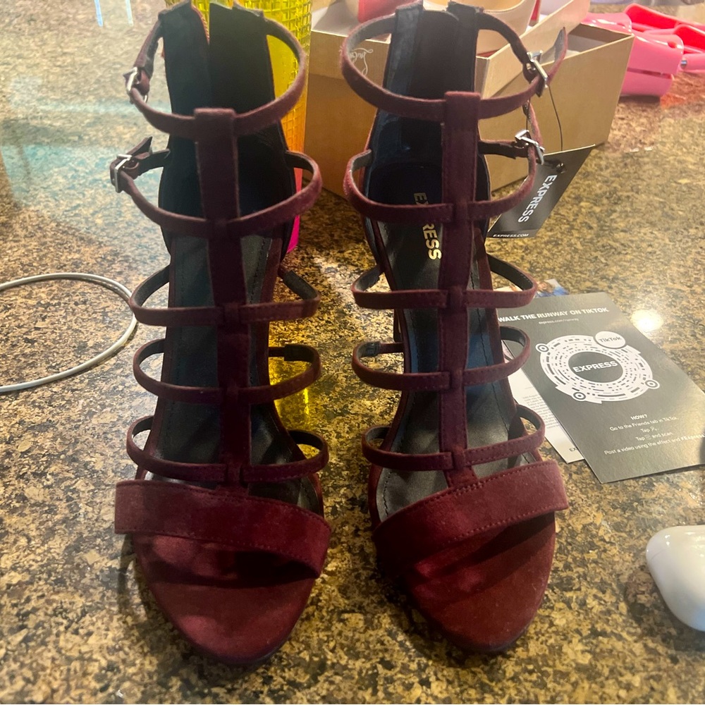 Heels from express size 8